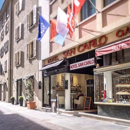 Hotel San Carlo Lugano Ngoại thất bức ảnh